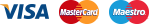 Visa, MasterCard, Maestro